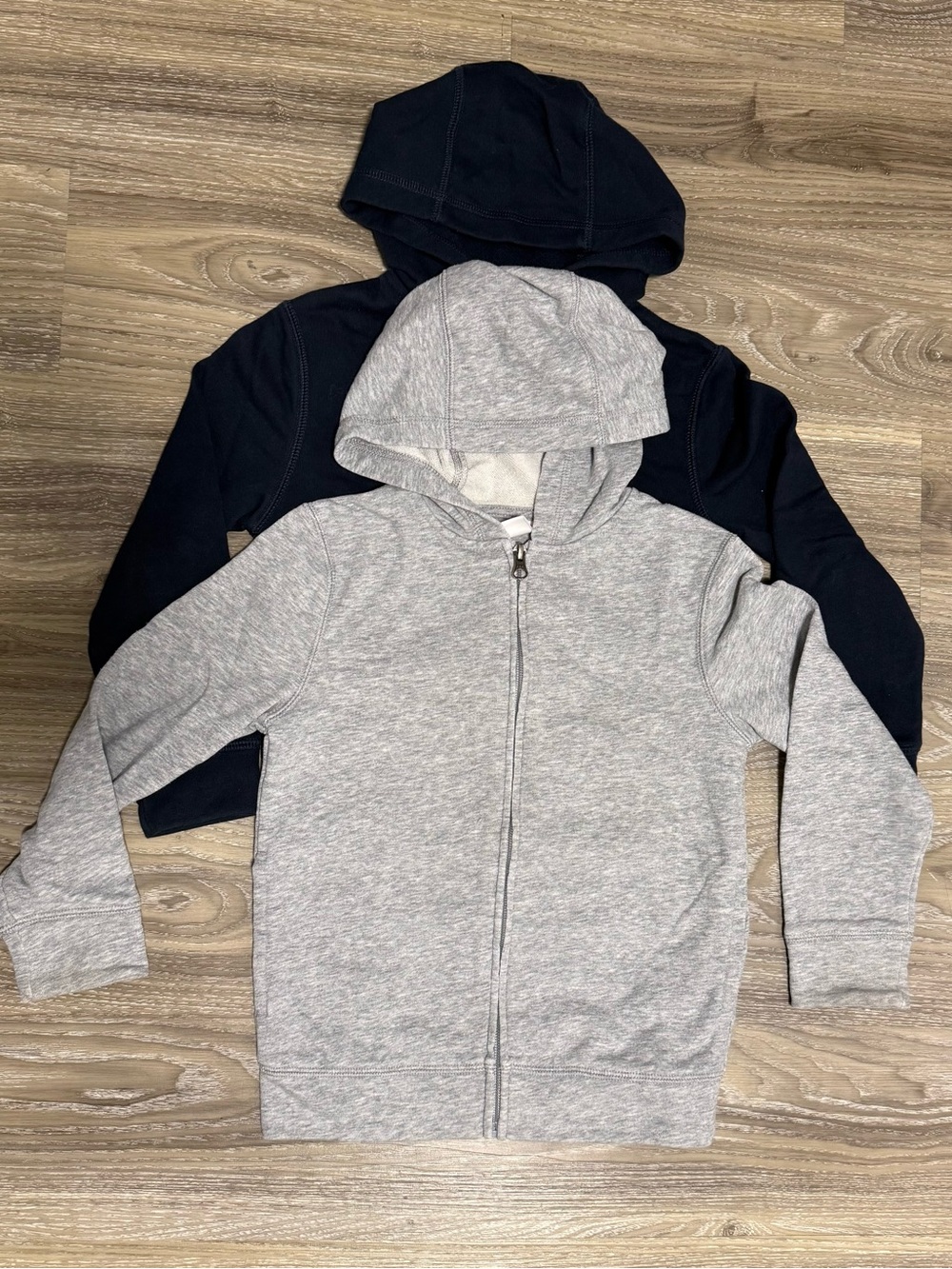 Size 6 Kids - Joe Fresh Hoodie Set - gray and navy